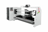 KDA-1300 automatic double shafts double blades tape cutting machine